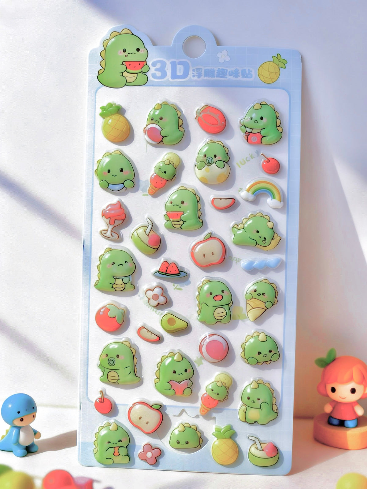 3D Stickers | Crystal Shiny Animal Cuties Mix