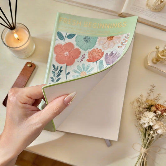 A5 | Soft PU Leather Cover | Vintage Floral Series