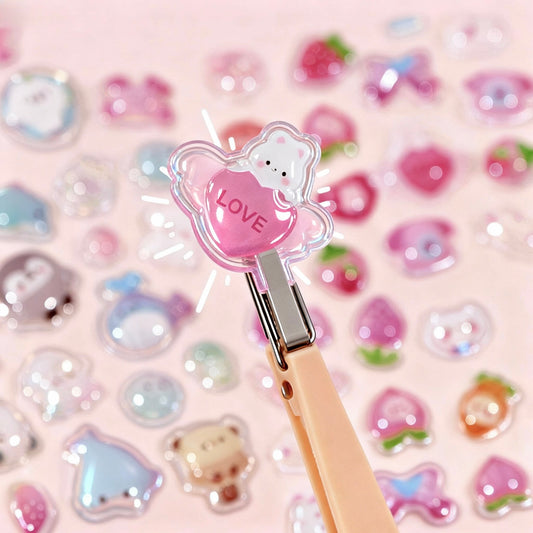 3D Stickers | Crystal Shiny Animal Cuties Mix