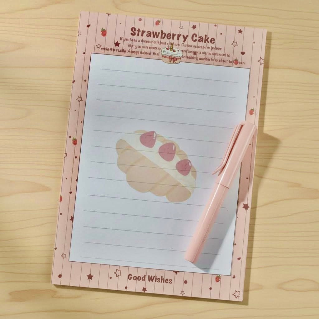 Notepads | Strawberry Whip | Extra Large-B5
