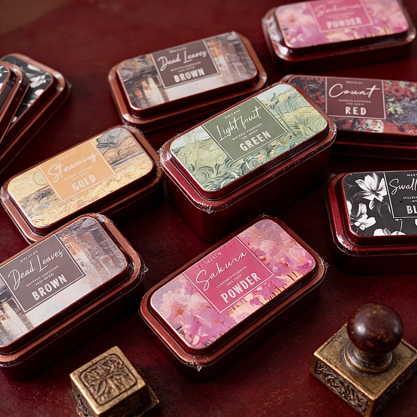 Vintage Oil Painting Ink Pad - Brush of the Wild Edition