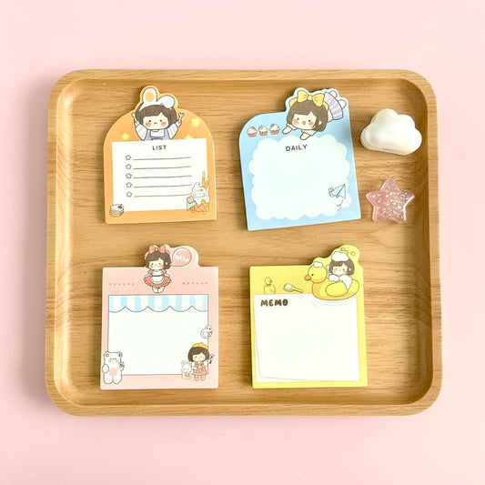 4 Pack - Sweet Millie Korean Style Sticky notes