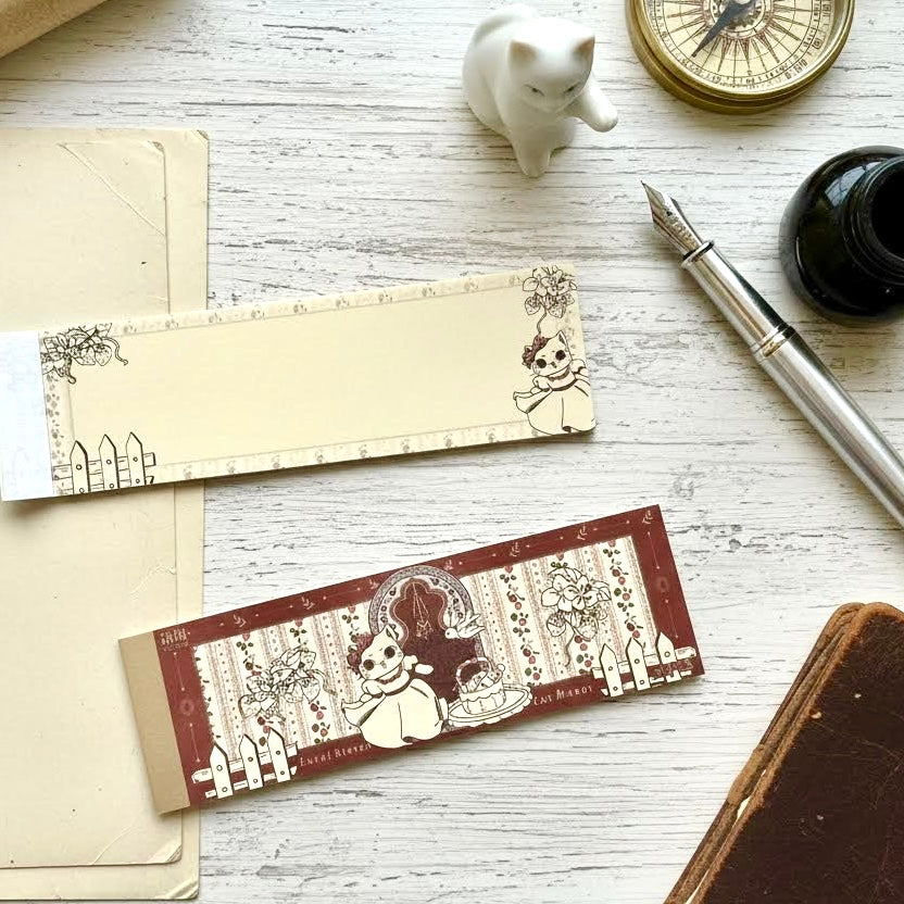 Memo Pads | Baroque Cats Tear-off Notepad | Medium