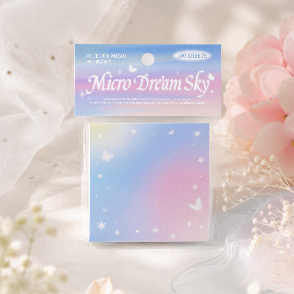 Memo Pads | Butterfly Dream Gradient Series Note Pads