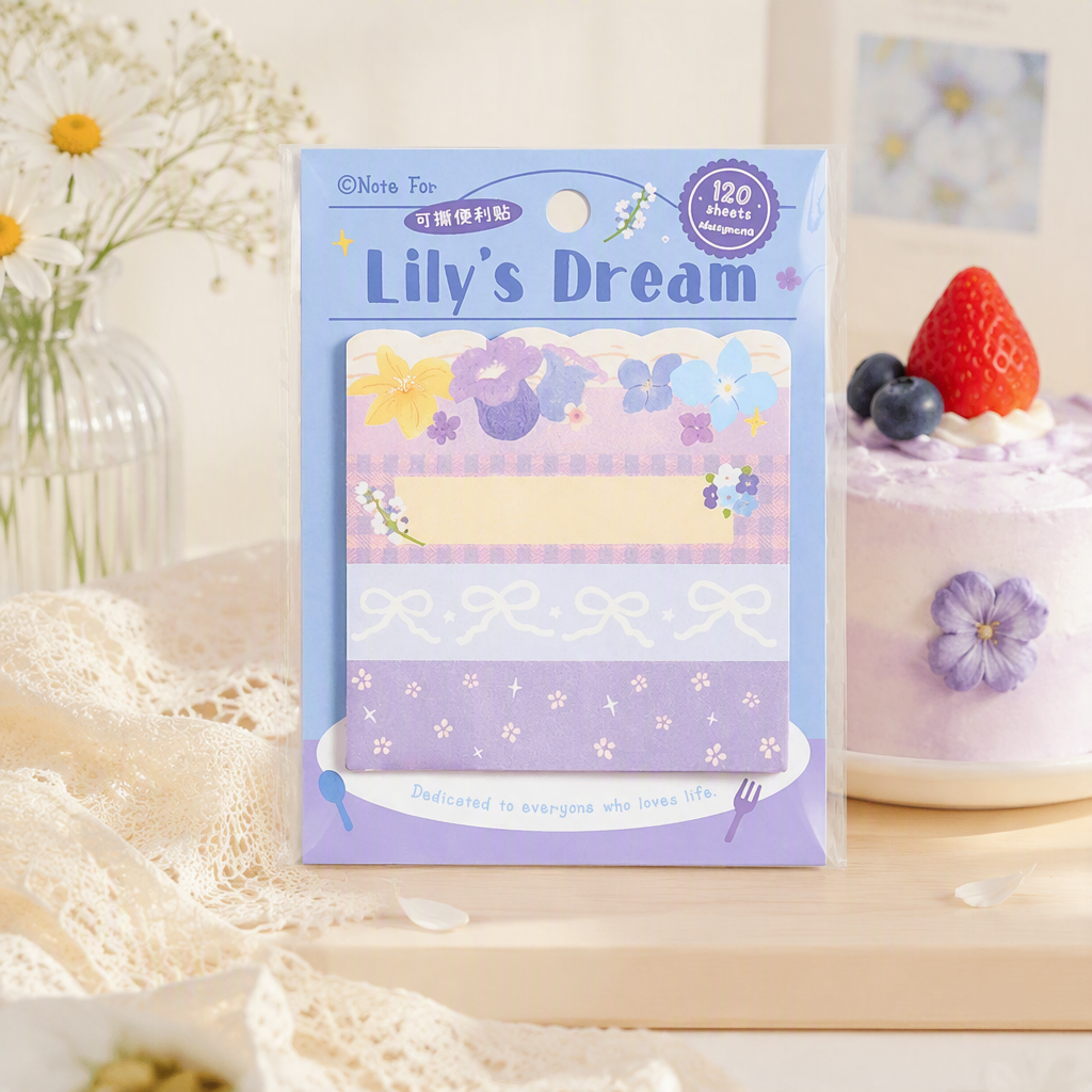 Wish Bakery Cake Slice Sticky Notes