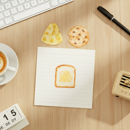 Tasty Pastry Bites Sticky Notes