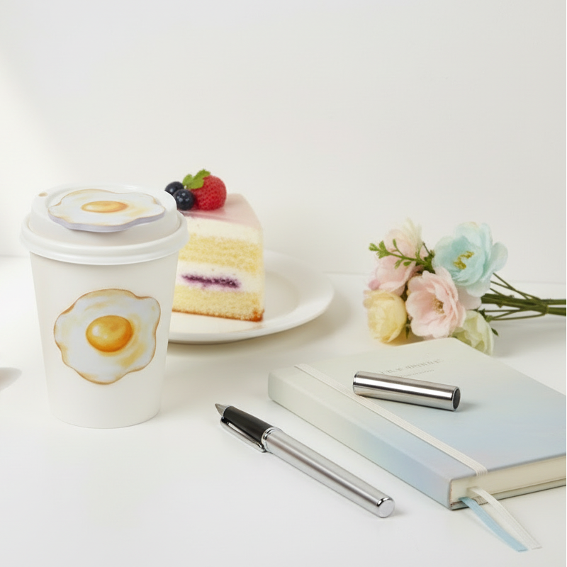 Tasty Pastry Bites Sticky Notes