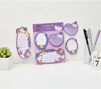 Mini Kawaii Animal Sticky Note Set Bundle