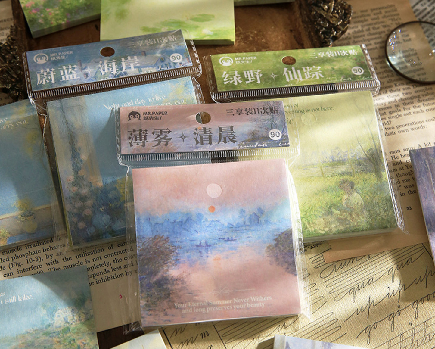 Trio Sticky Notes Set - Art Gallery Series