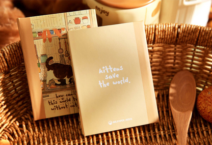 Pocket-Sized Mini Hardcover Little Meow Diary Series