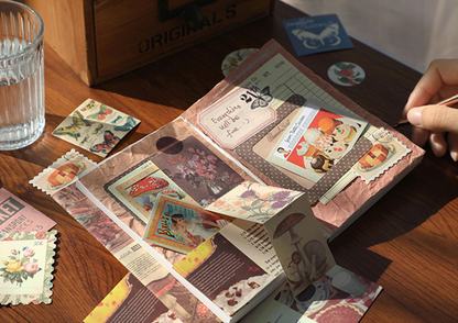 Vintage Artistic Planner Gift Set - Cocoa Brownie Edition