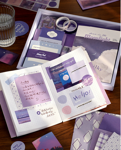 Vintage Artistic Planner Gift Set - Letter From The Moon Edition
