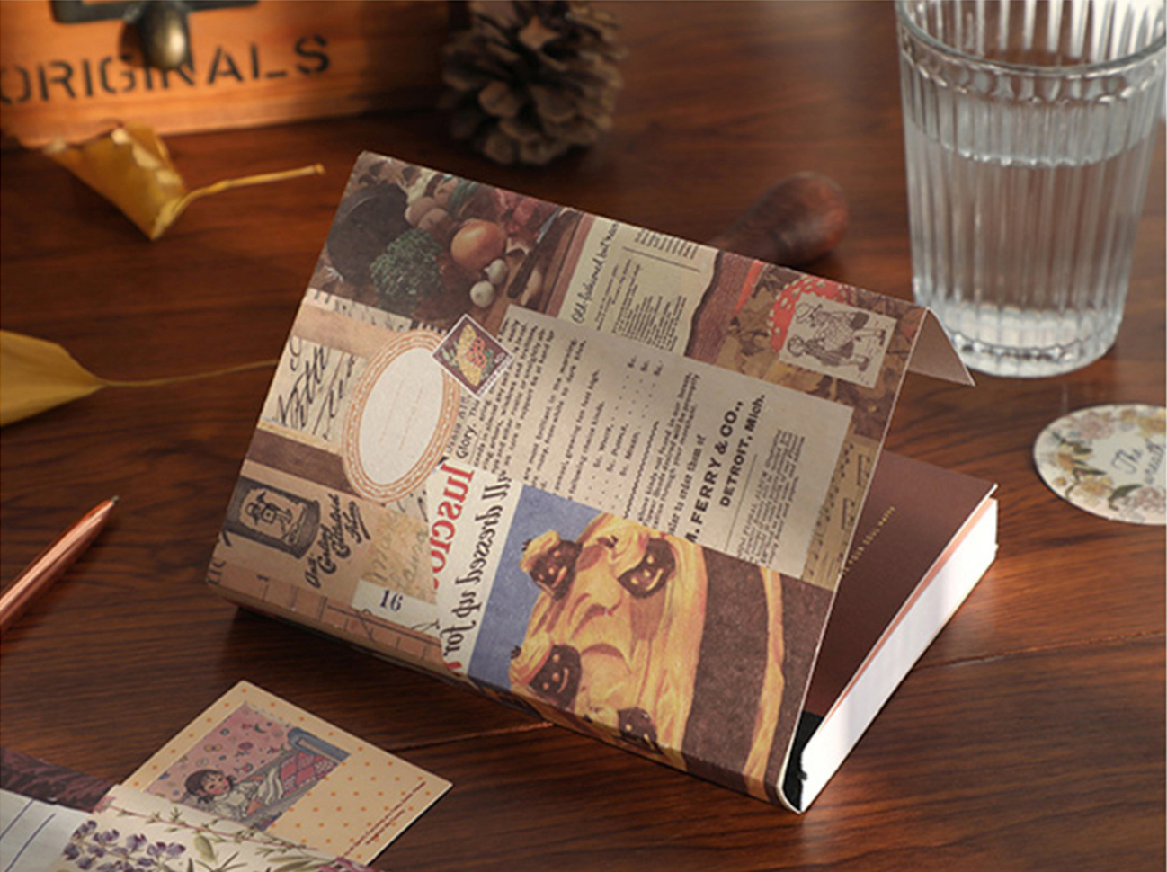 Vintage Artistic Planner Gift Set - Cocoa Brownie Edition