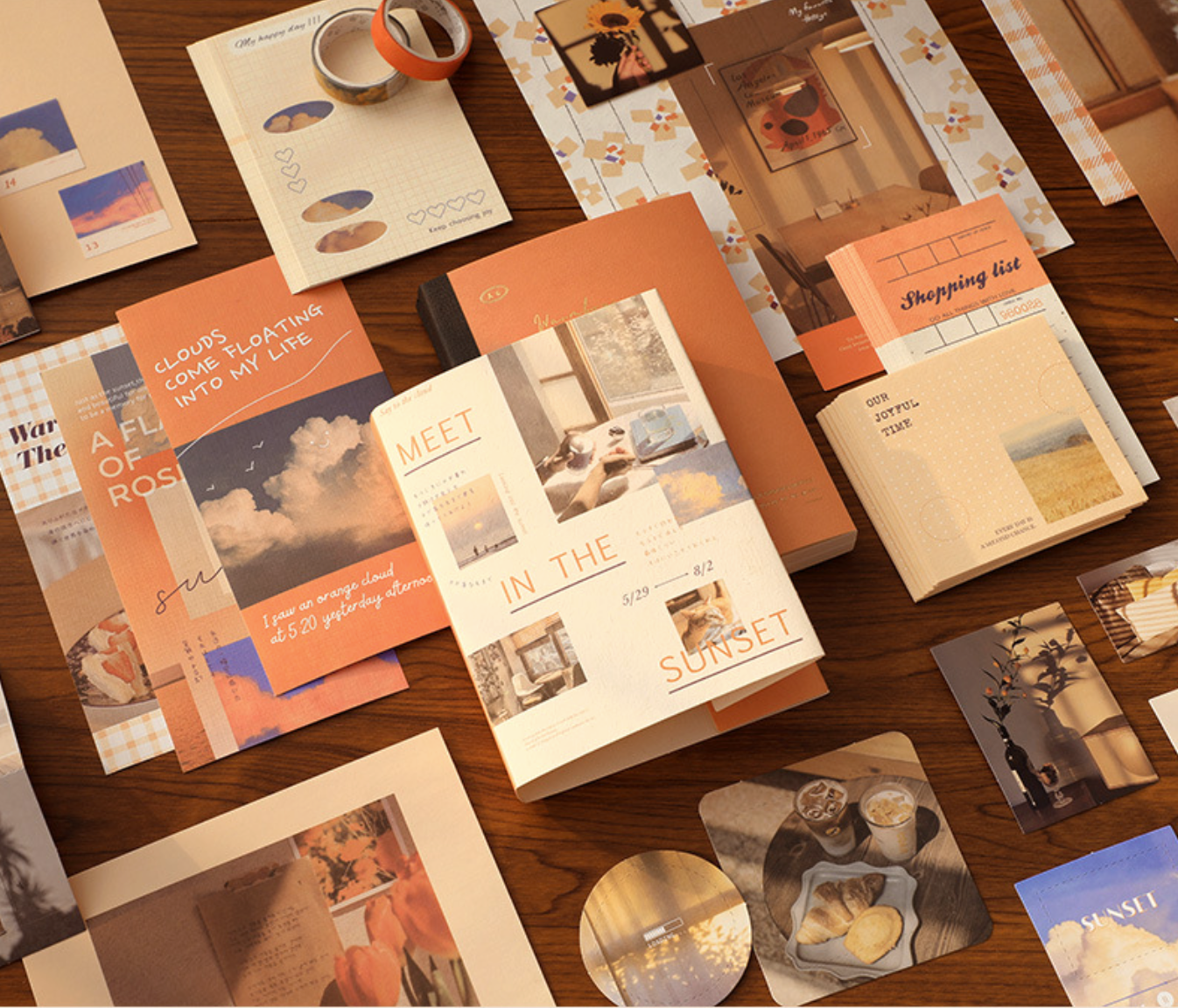 Vintage Artistic Planner Gift Set - Until Sunset Edition