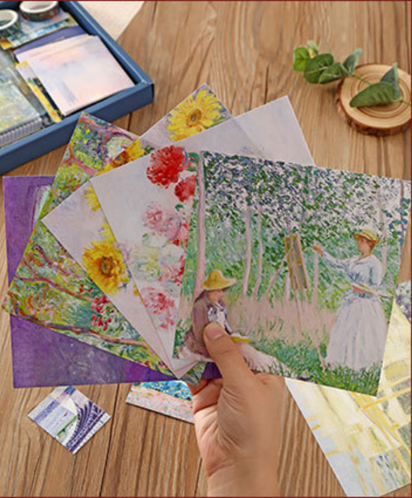 Monet-Inspired Art Journaling Gift Set