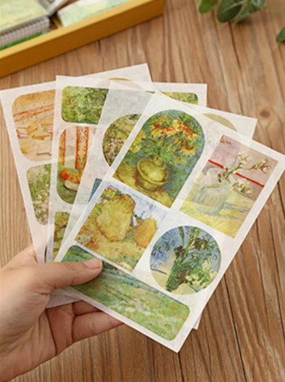 Van Gogh Inspired Art Journaling Gift Set