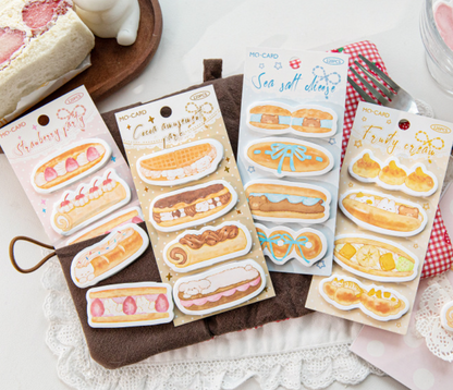 Cream Bakery Sticky Notes Set | Index Tabs