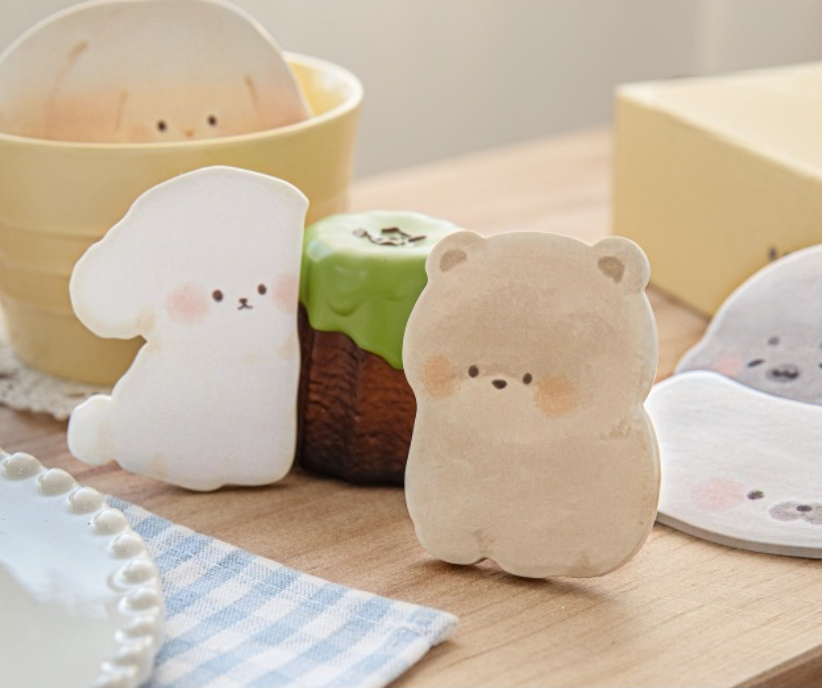 Cute Cuddling Pets Sticky Notes
