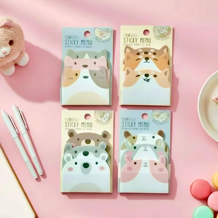 Moshi Moshi Animal Sticky Notes