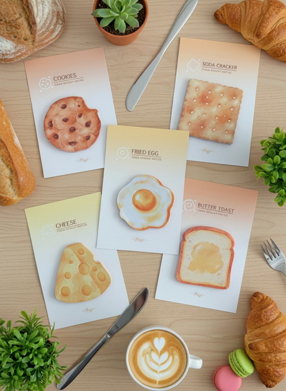 Tasty Pastry Bites Sticky Notes