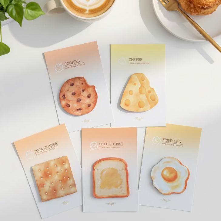 Tasty Pastry Bites Sticky Notes
