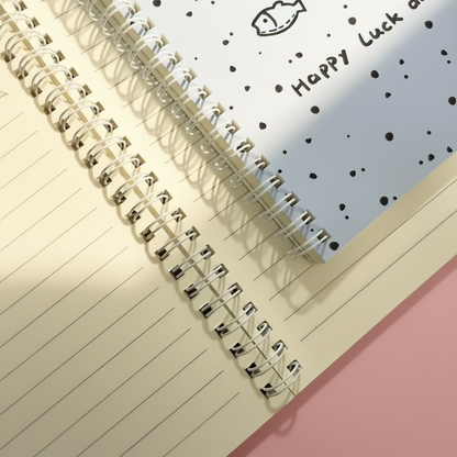 A5 | Spiral Student Notebook – Japanese-Style Kawaii Animal Friend Series