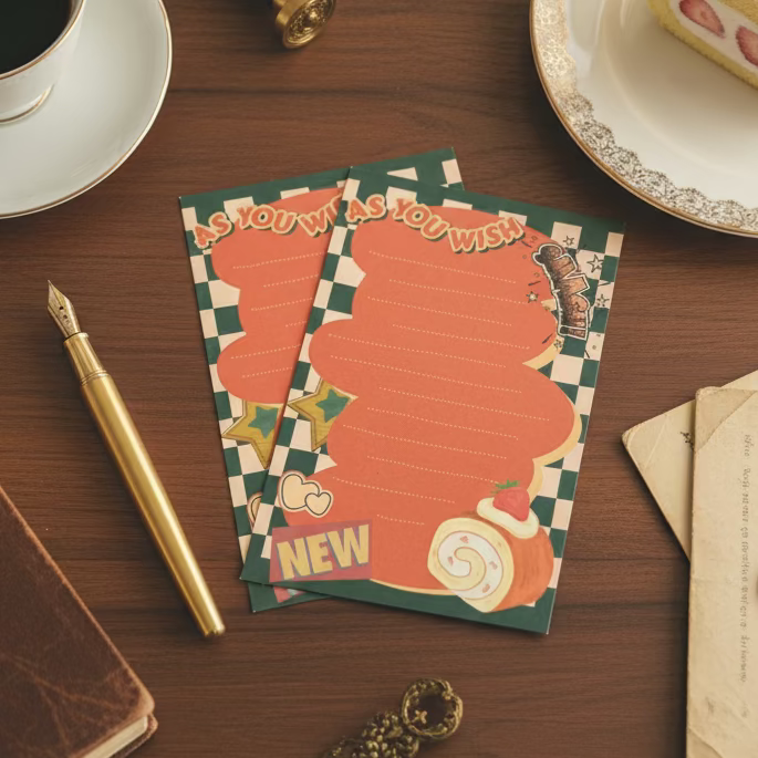 Notepads | American Retro Sweets Series | Large-A5