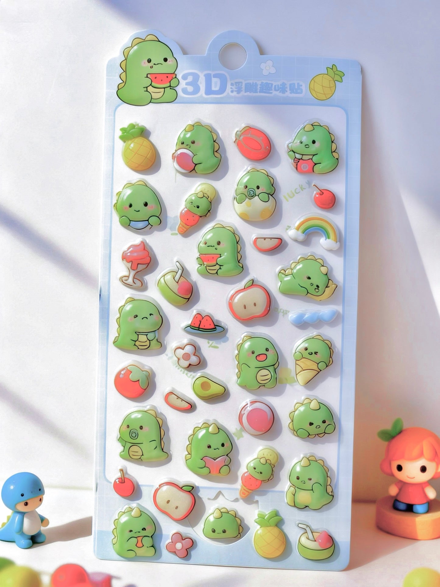 3D Stickers | Crystal Shiny Animal Cuties Mix