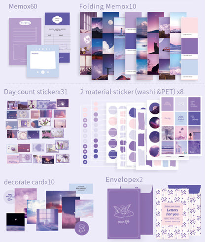 Vintage Artistic Planner Gift Set - Letter From The Moon Edition