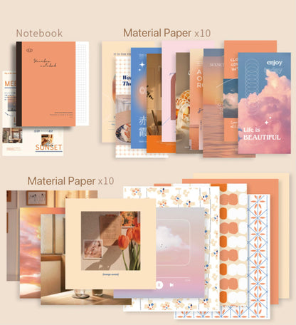 Vintage Artistic Planner Gift Set - Until Sunset Edition