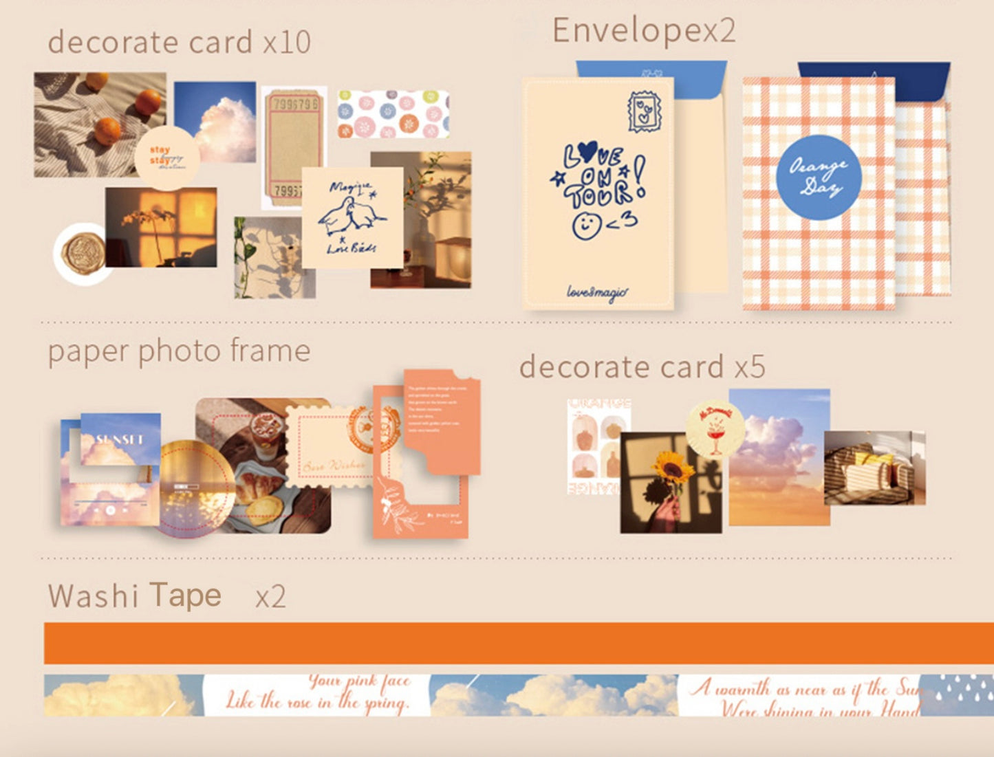 Vintage Artistic Planner Gift Set - Until Sunset Edition