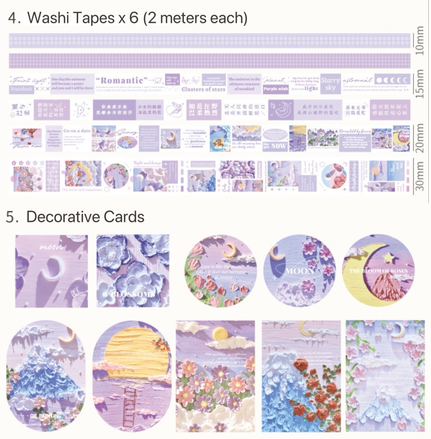 Lumière Reverie Art Journaling Gift Set - Starlight Quest Edition