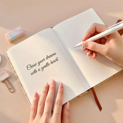 B6 | PU Leather Hardcover | Little Bear Series with Magnetic Closure