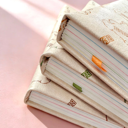 B6 | PU Leather Hardcover | Little Bear Series with Magnetic Closure