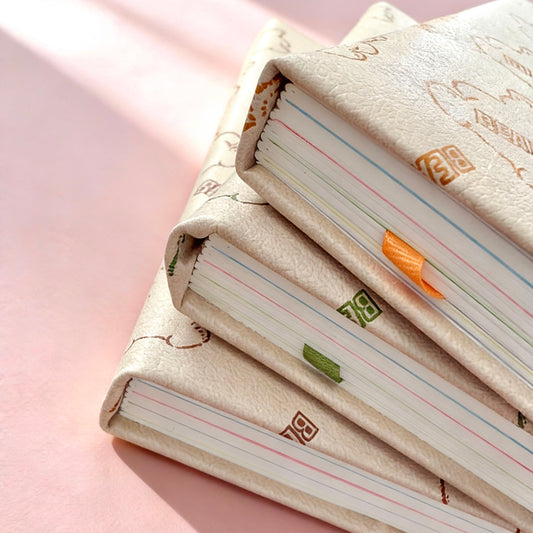 B6 | PU Leather Hardcover | Little Bear Series with Magnetic Closure