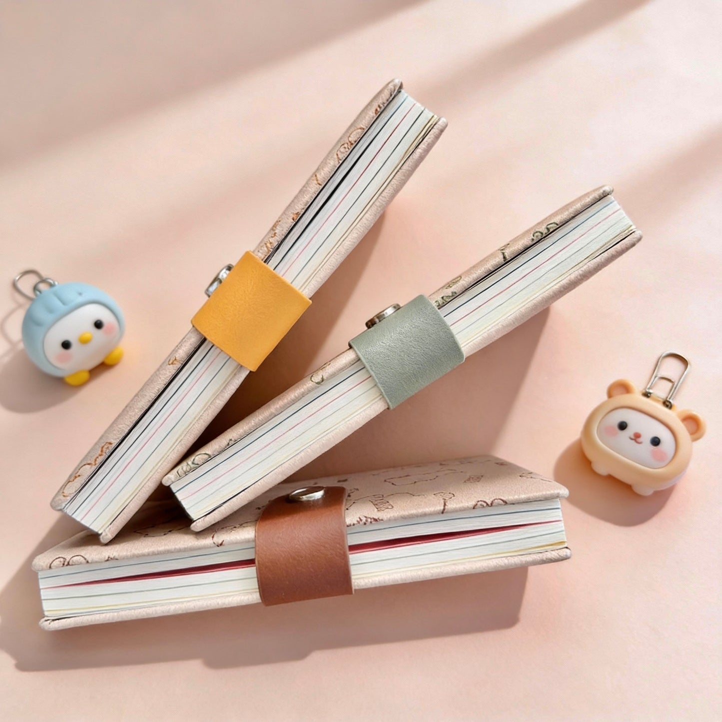 B6 | PU Leather Hardcover | Little Bear Series with Magnetic Closure