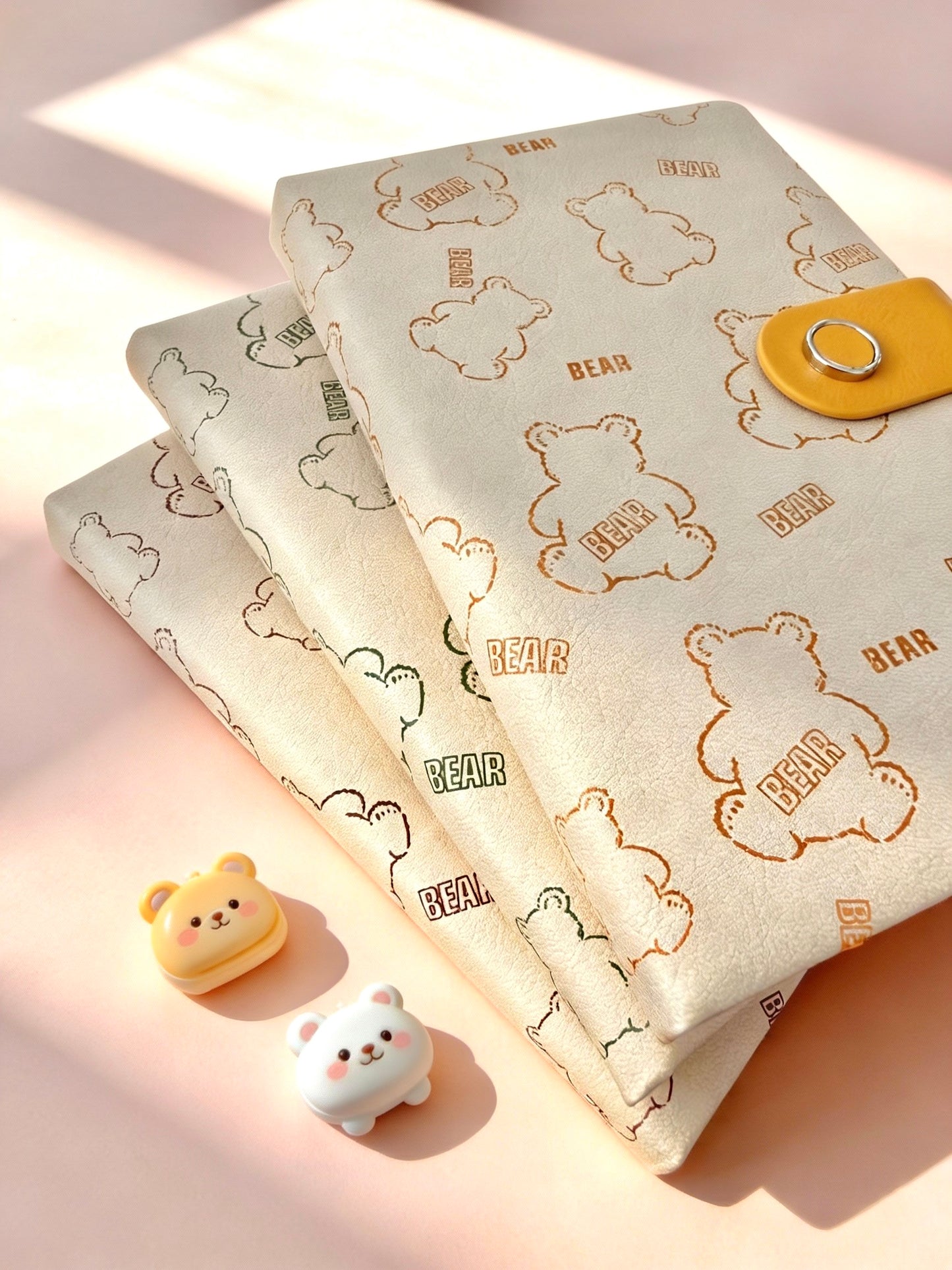 B6 | PU Leather Hardcover | Little Bear Series with Magnetic Closure