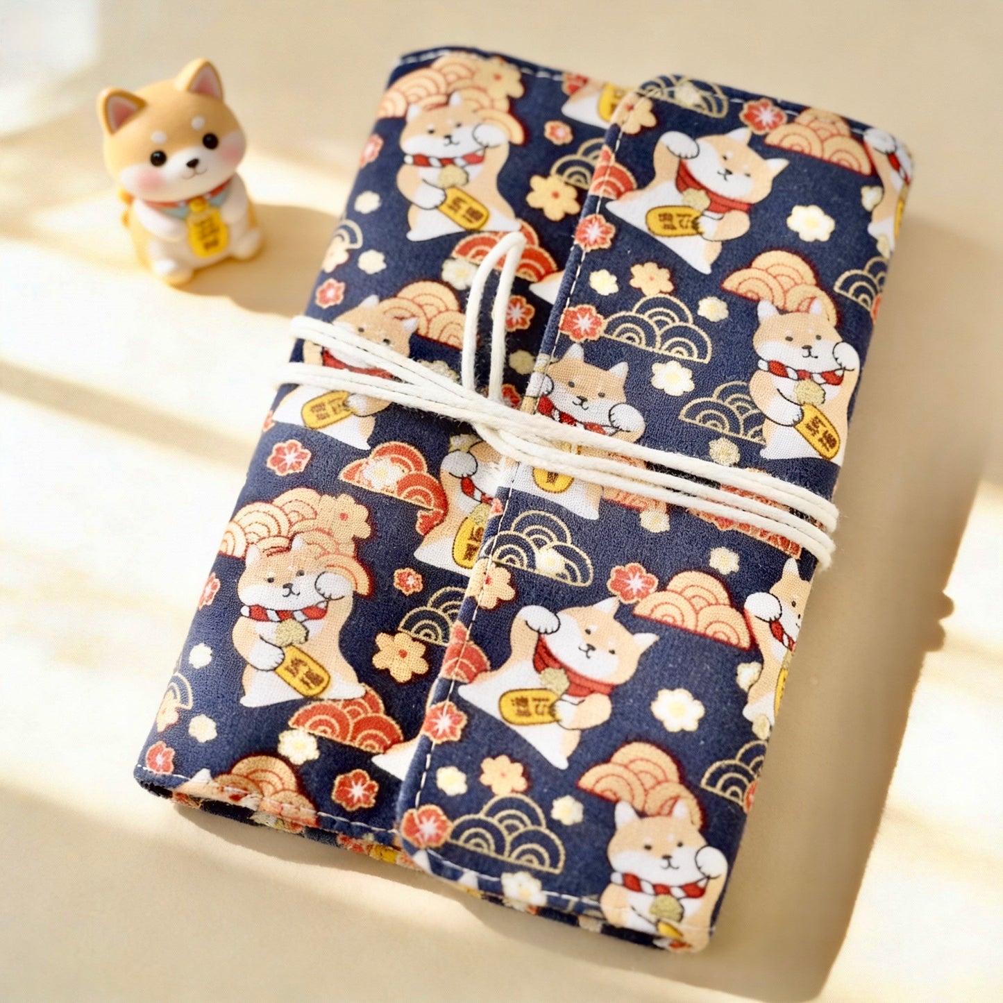 A6 Refillable Notebook | Cotton-Linen Fabric | Petto Garden Series