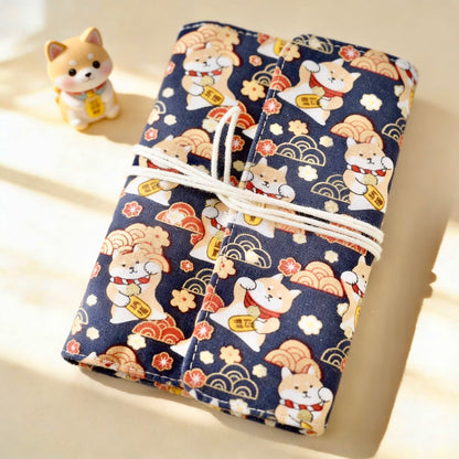 A6 Refillable Notebook | Cotton-Linen Fabric | Petto Garden Series