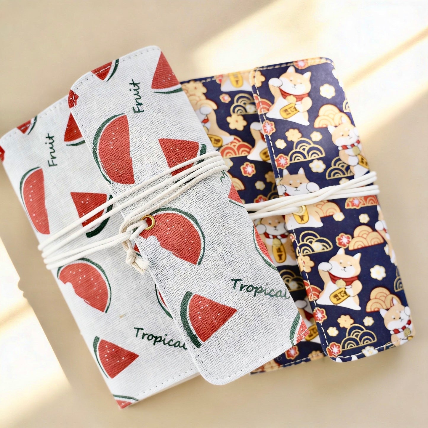 A6 Refillable Notebook | Cotton-Linen Fabric | Petto Garden Series