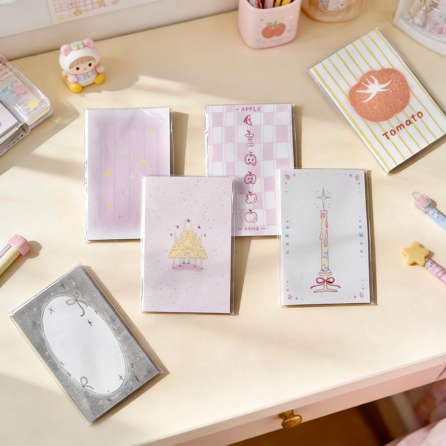 Pocket-Sized (M5) Refill Sheets | Memo Pads | Premium and Lovely Collection