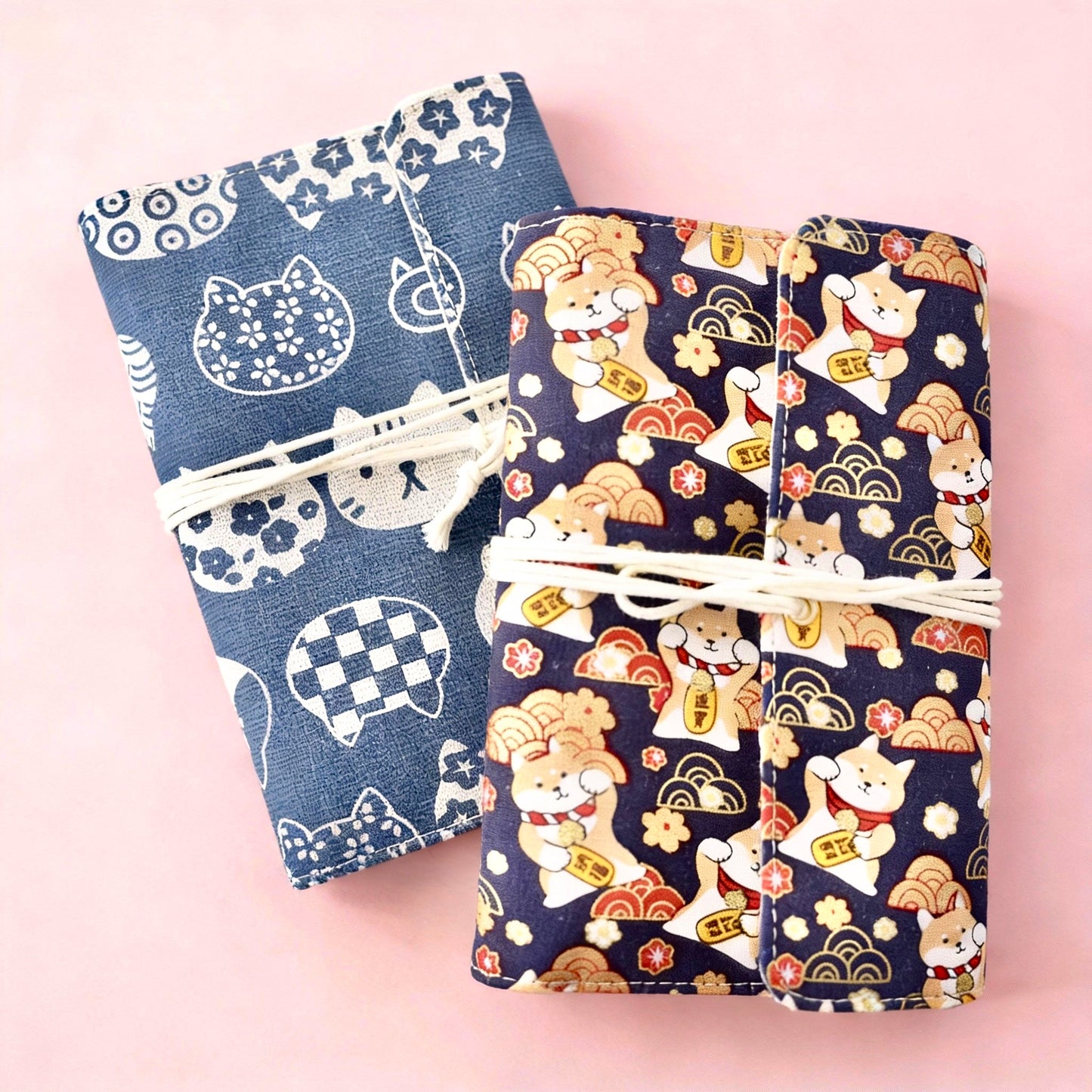 A6 Refillable Notebook | Cotton-Linen Fabric | Petto Garden Series
