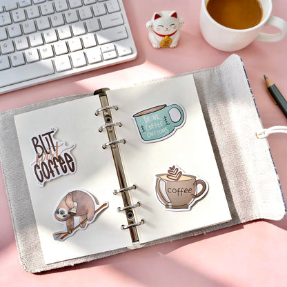 A6 Refillable Notebook | Cotton-Linen Fabric | Petto Garden Series