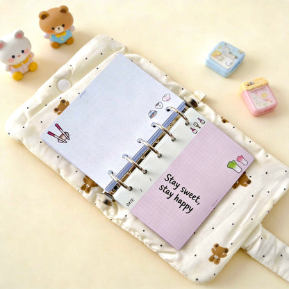 Pocket-Sized (M5) 5-Hole Refill Sheets | Yammy Oishii Days Series