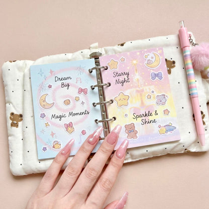 Pocket-Sized (M5) 5-Hole Refill Sheets | Gentle Summer Series