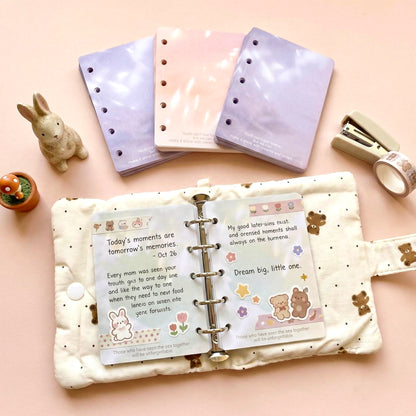 Pocket-Sized (M5) 5-Hole Refill Sheets | Luminous Light Series