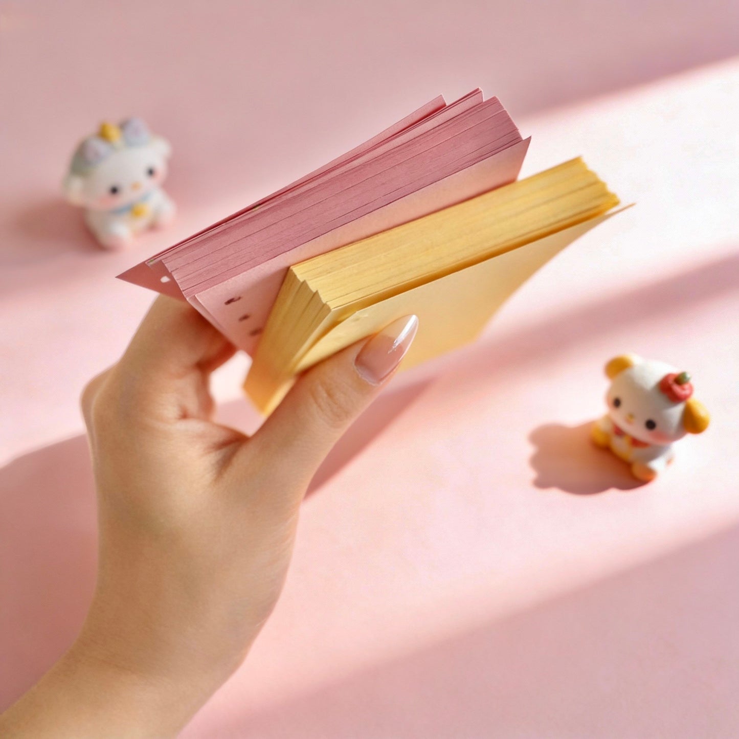 Pocket-Sized (M5) 5-Hole Refill Sheets | Thickened Paper | Essential Color Planner Inserts