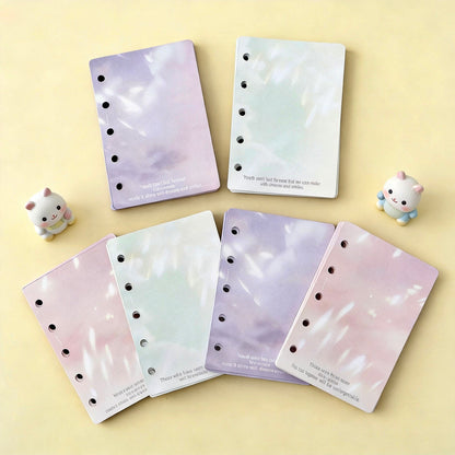 Pocket-Sized (M5) 5-Hole Refill Sheets | Luminous Light Series