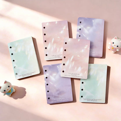 Pocket-Sized (M5) 5-Hole Refill Sheets | Luminous Light Series