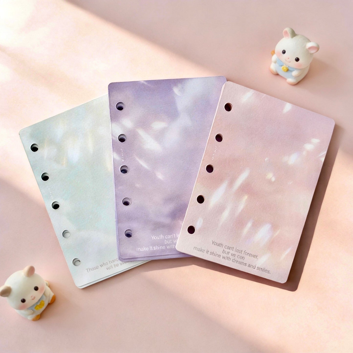 Pocket-Sized (M5) 5-Hole Refill Sheets | Luminous Light Series